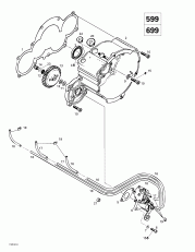 03- Ignition    (599, 699) (03- Ignition Housing Oil Pump (599, 699))