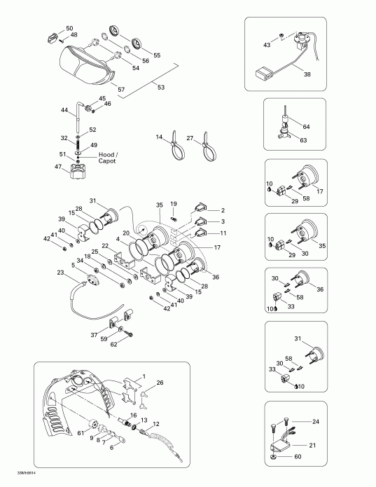 snowmobile Ski Doo - Electrical System
