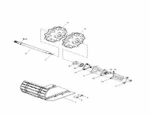 05- Drive Axle  Track (05- Drive Axle And Track)