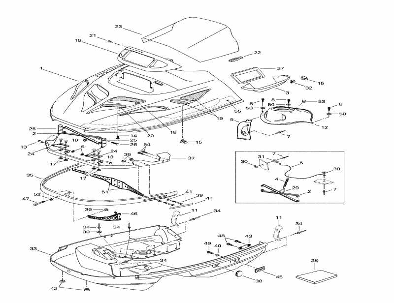 �������� Ski-doo - Cab, Console