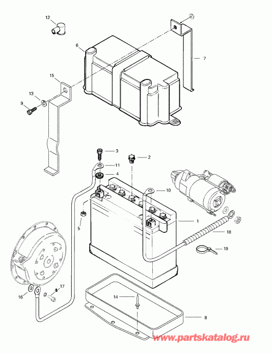  SkiDoo Grand Touring 500/583, 1998  - Electrical System