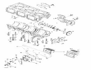 01-  ,  ,   (01- Crankcase, Reed Valve, Water Pump)