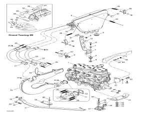 01-  Sport  Muffler (grand Tou Se) (01- Engine Support And Muffler (grand Touring Se))