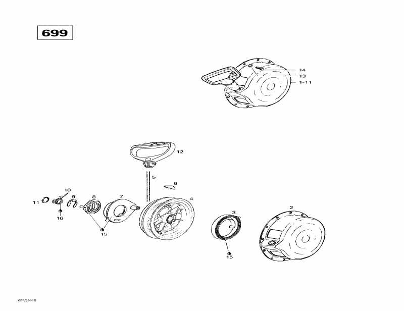 snowmobile Skidoo - Rewind  (699)