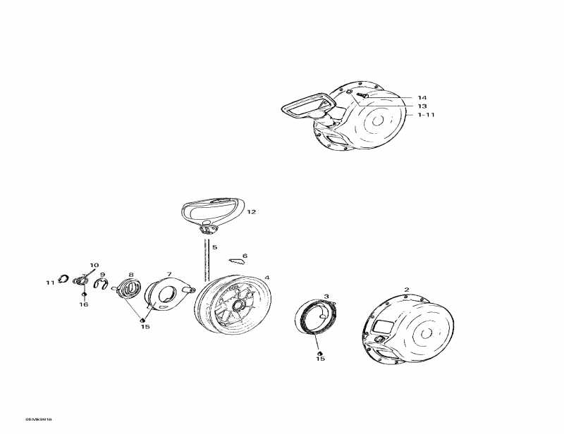  BRP - Rewind Starter