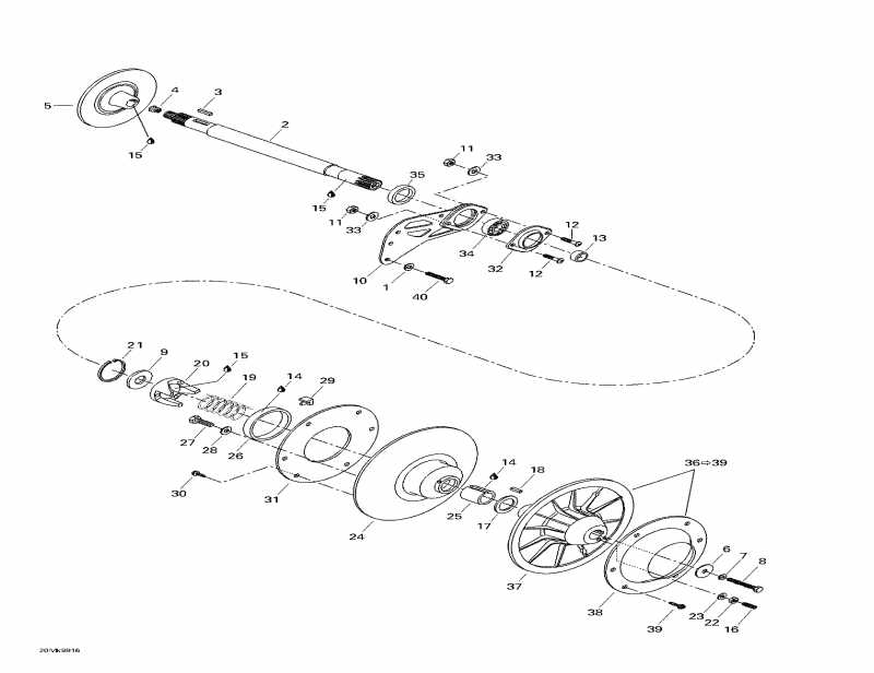  BRP SkiDoo - Driven Pulley