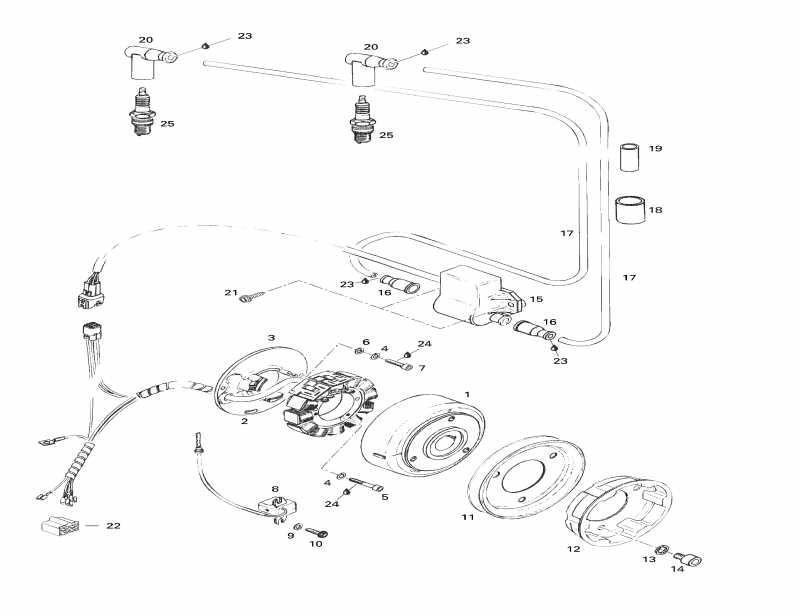 �������� ski-doo MX Z 440 F, 1998 - Magneto