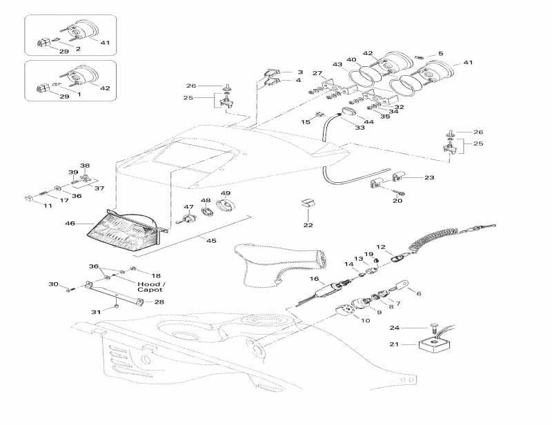  Skidoo  MX Z 440 F, 1998 -  System