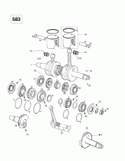 01-    (583) (01- Crankshaft And Pistons (583))