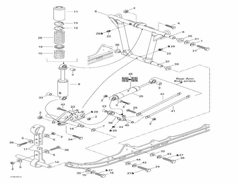 BRP - Front Arm, Rear Suspension
