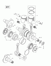 01-    (377) (01- Crankshaft And Pistons (377))