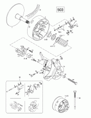 05-   (503) (05- Drive Pulley (503))