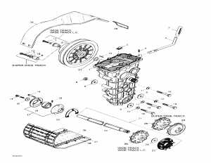 05- Drive Axle, Track  Belt Guard (05- Drive Axle, Track And Belt Guard)