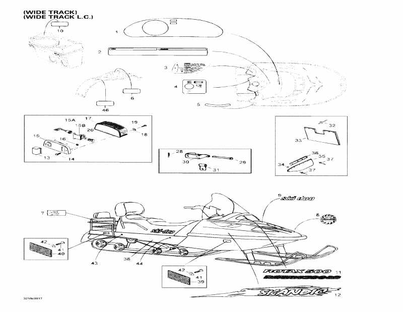 Skidoo Skandic Super Wide Track, 1998 - �������� � ����������