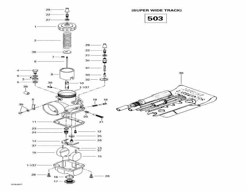 ski-doo -  Ser Wide Track (503)