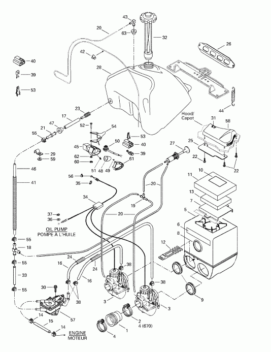  Skidoo - Fuel System