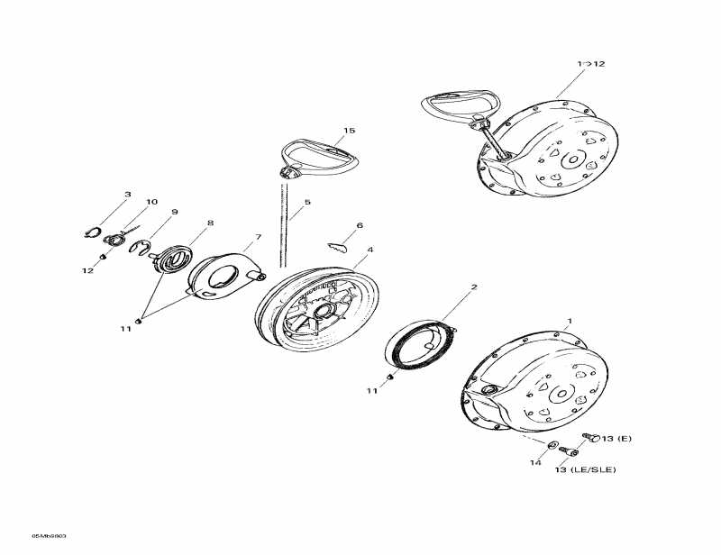snowmobile   Touring E, 1998 - Rewind 
