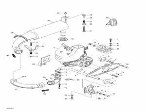 01-  Sport  Muffler (01- Engine Support And Muffler)