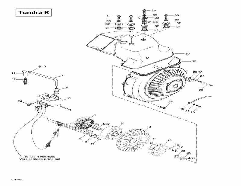 snowmobile - Magneto (tundra R)