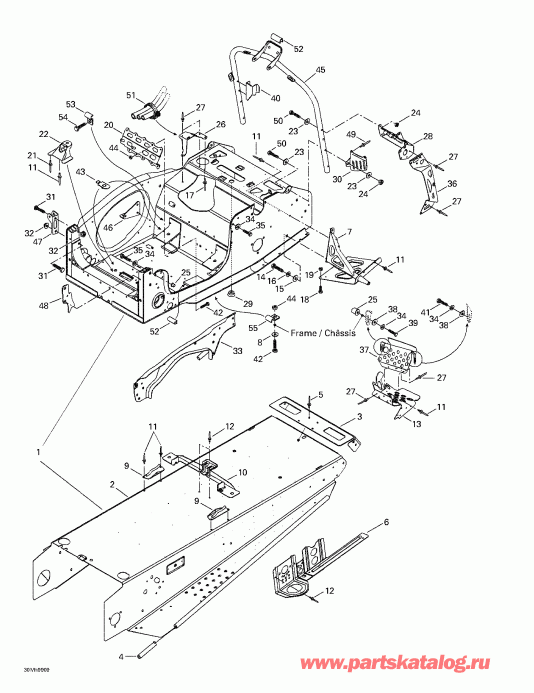    Formula III 600/700/800, 1999 - Frame And Accessories