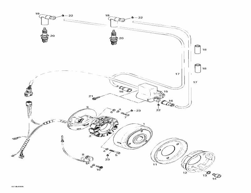 �������� BRP SkiDoo Formula S, 1999 ������ - Magneto