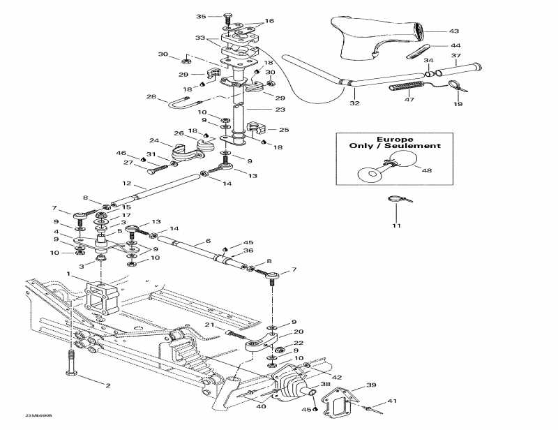 snowmobile SkiDoo Formula S, 1999 -   System