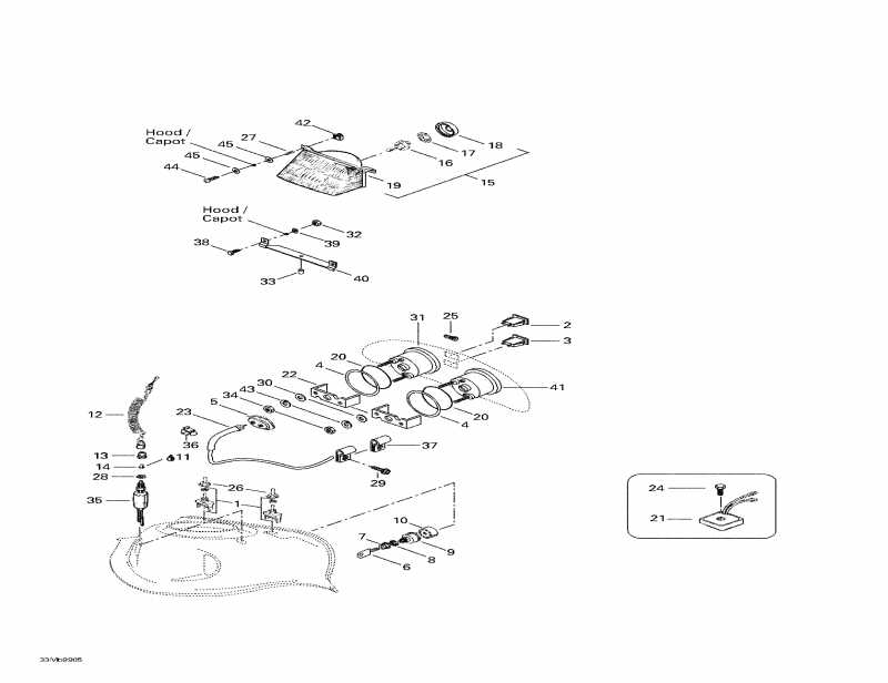 snowmobile Skidoo ����������� Formula Sl, 1999 - Electrical System
