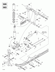08- Front ,   (08- Front Arm, Rear Suspension)