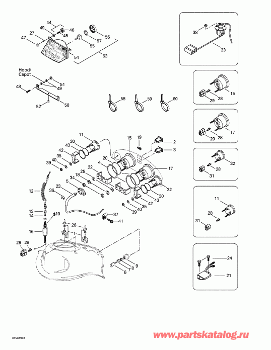  Grand Touring 500/583, 1999 - Electrical System