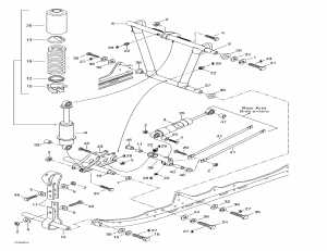 08- Front ,   (08- Front Arm, Rear Suspension)