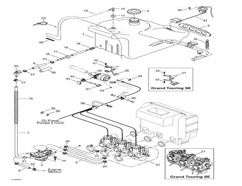 Grand Touring SE, 1999  - Fuel System