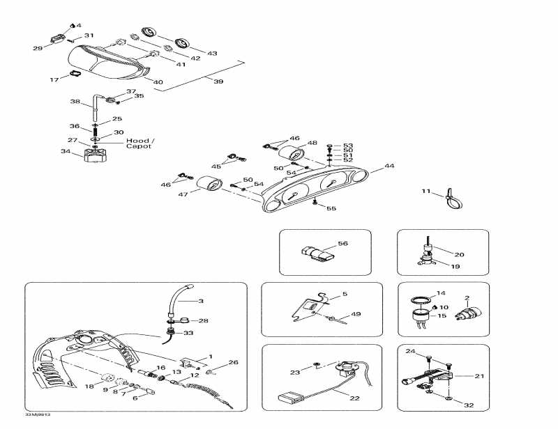 snowmobile   Grand Touring SE, 1999 - Electrical System