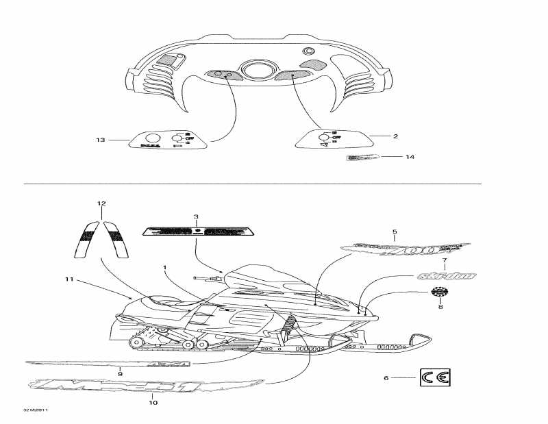 �������� Skidoo - Decals