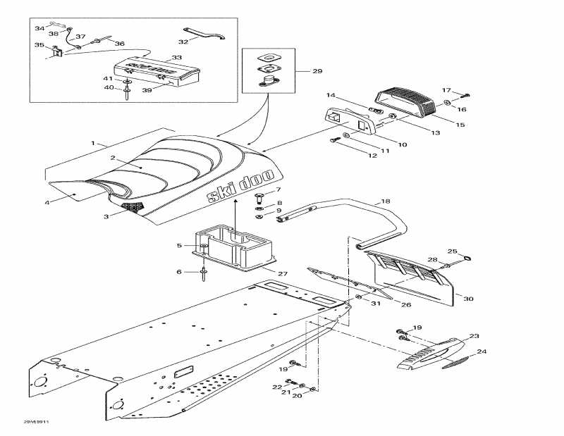 Mach 1, 1999  - Seat And Accessories