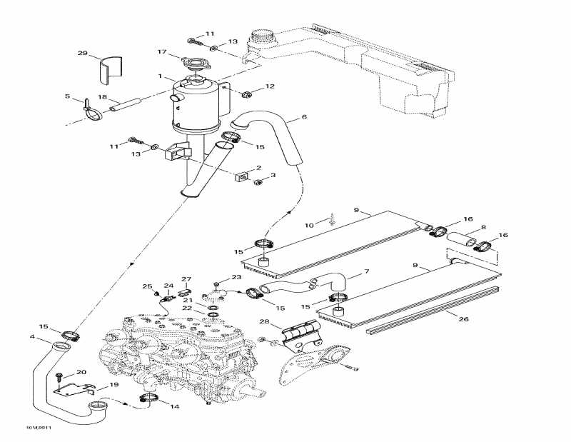Mach 1 R, 1999 - Cooling System