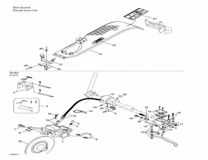   Mach Z LT, 1999  - Hydraulic   Belt Guard