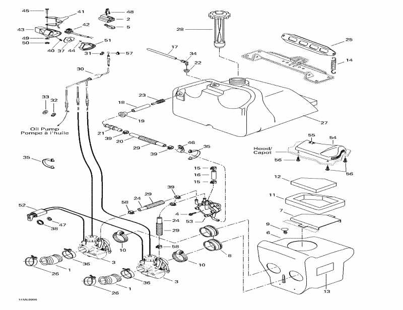   MX Z 440, 1999  - Fuel System