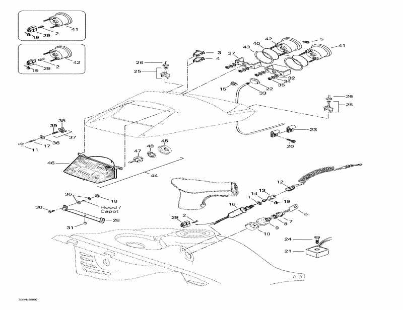 BRP MX Z 440, 1999 - Electrical System