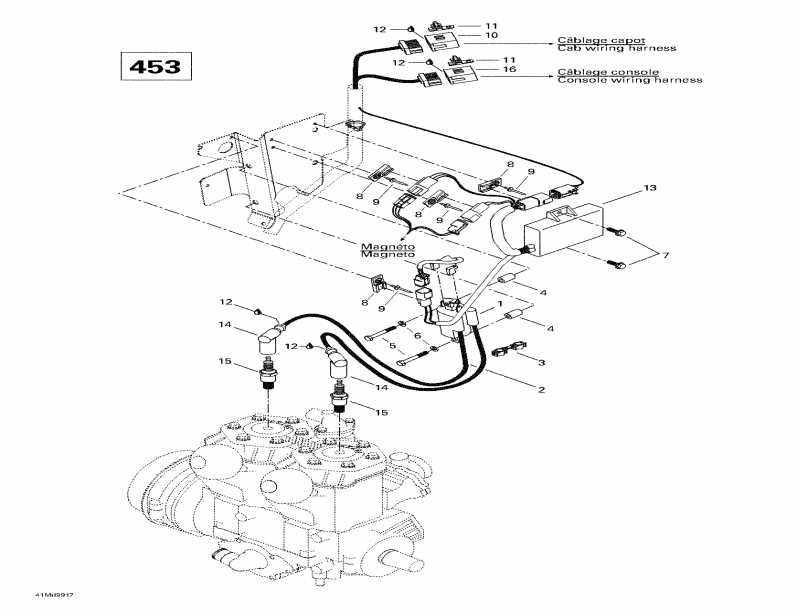 MX Z 600, 1999 - Ignition (453)