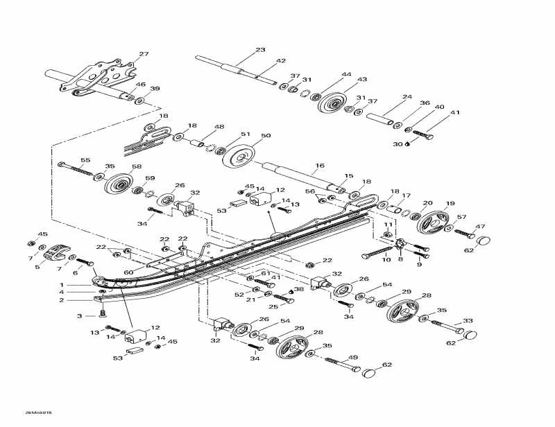 snowmobile   MX Z 700, 1999 -  