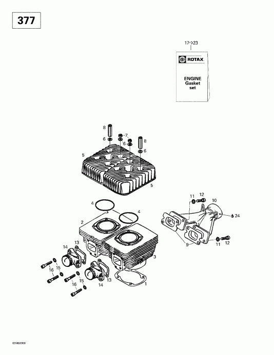 snowmobile  Skandic 380/500, 1999 - �������, ������� ������ ��������� �������� (377)