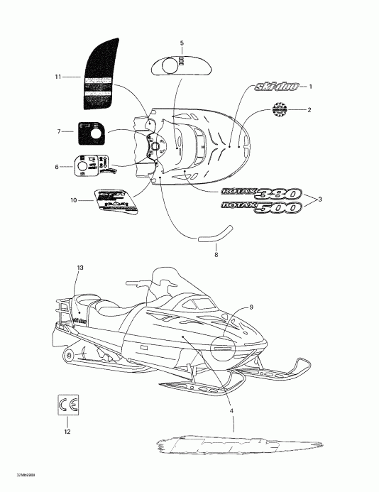 Skandic 380/500, 1999 - 