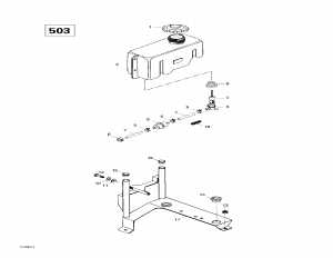 02-    Sport (503) (02- Oil Tank And Support (503))
