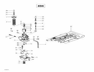 02- s Wide Track Lc (494) (02- Carburetors Wide Track Lc (494))