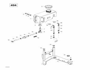 02-    Sport (494) (02- Oil Tank And Support (494))