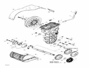 05- Drive Axle, Track  Belt Guard (05- Drive Axle, Track And Belt Guard)