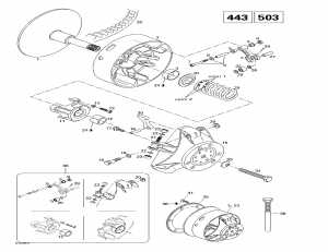 05-   (443, 503) (05- Drive Pulley (443, 503))