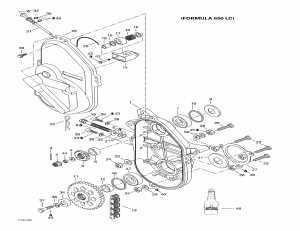 05- case (mula 500 Lc) (05- Chaincase (formula 500 Lc))