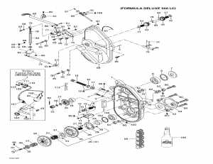 05-  (mula Deluxe 500 Lc) (05- Transmission (formula Deluxe 500 Lc))