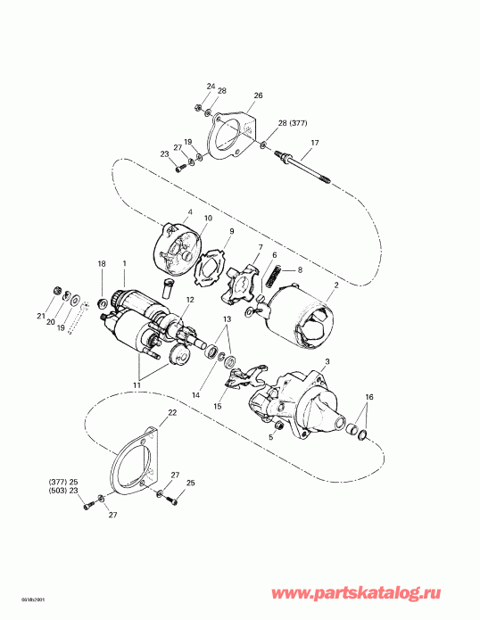 Skidoo - Electric Starter